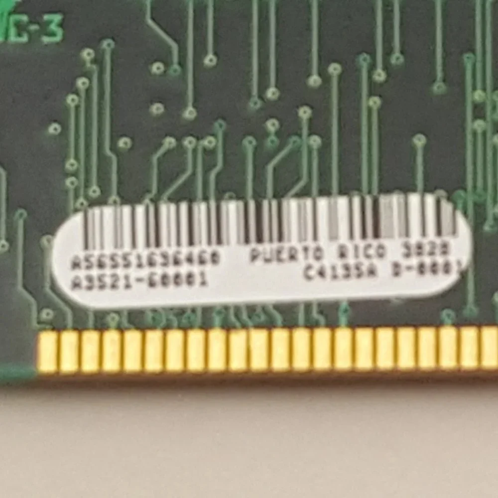HP C4135AX 4MB 100-pin EDO DRAM DIMM from HP LJ 4000 | A3521-60001 | USED